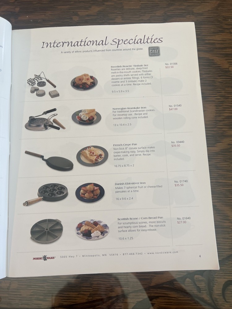 Nordic Ware Holiday Tree Magazine Cookware Bakeware Kitchenware Christmas