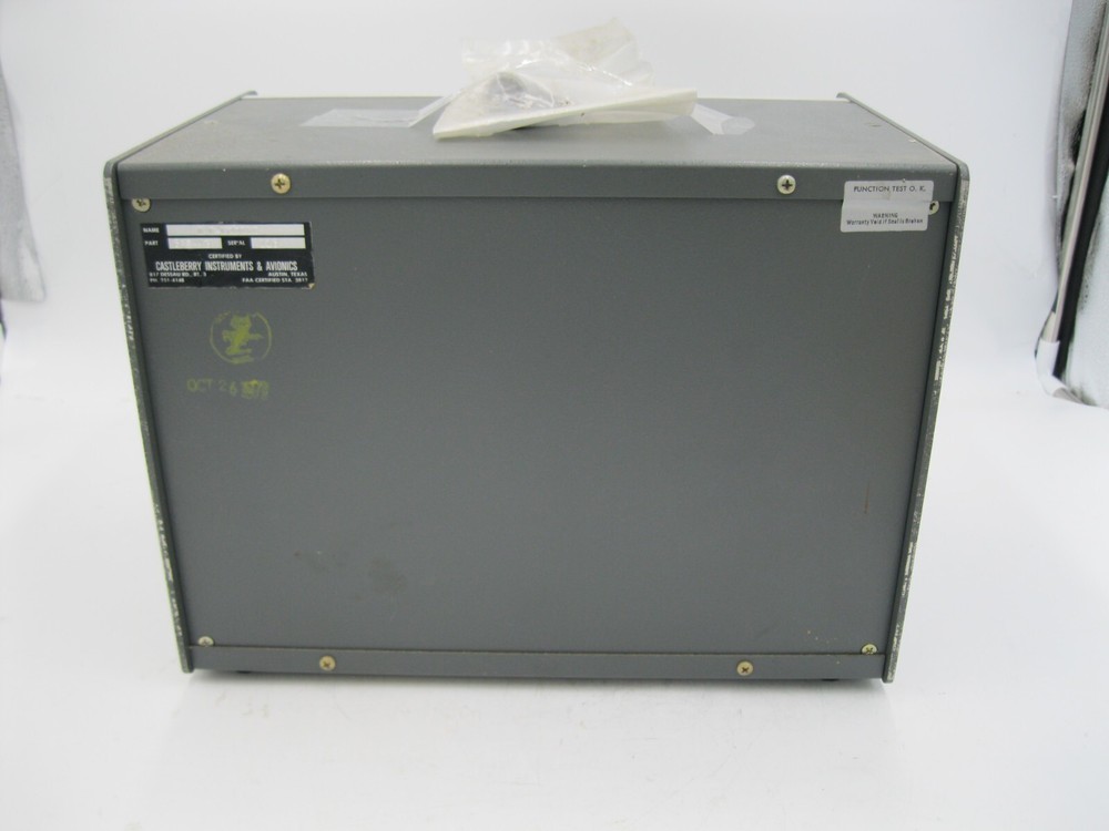 CASTELBERRY INSTRUMENTS & AVIONICS NAV-MODULE PN: 672-4B
