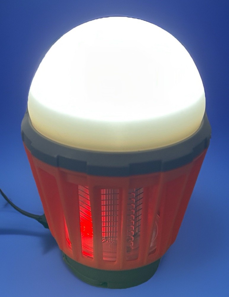 LED Camping Lantern Bug Zapper USB Rechargeable Mosquito Killer Light