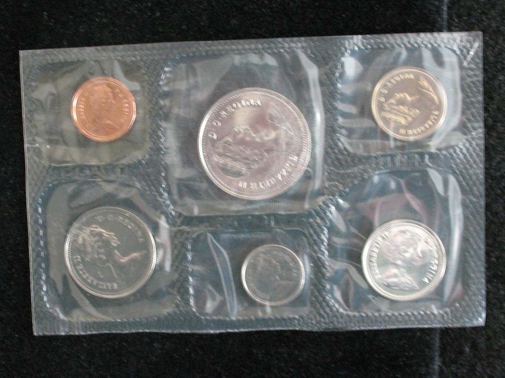 1982 CANADA PROOFLIKE MINT SET * WITH ORIGINAL MINT PACKAGING *