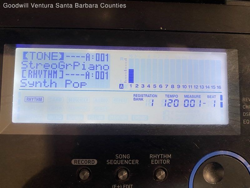 Casio WK-6600 Workstation 76-Key Electronic Keyboard