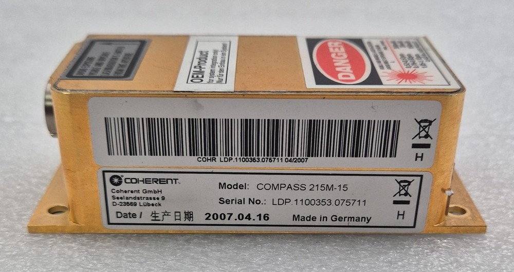 COHERENT COMPASS 215M-15 Laser Module