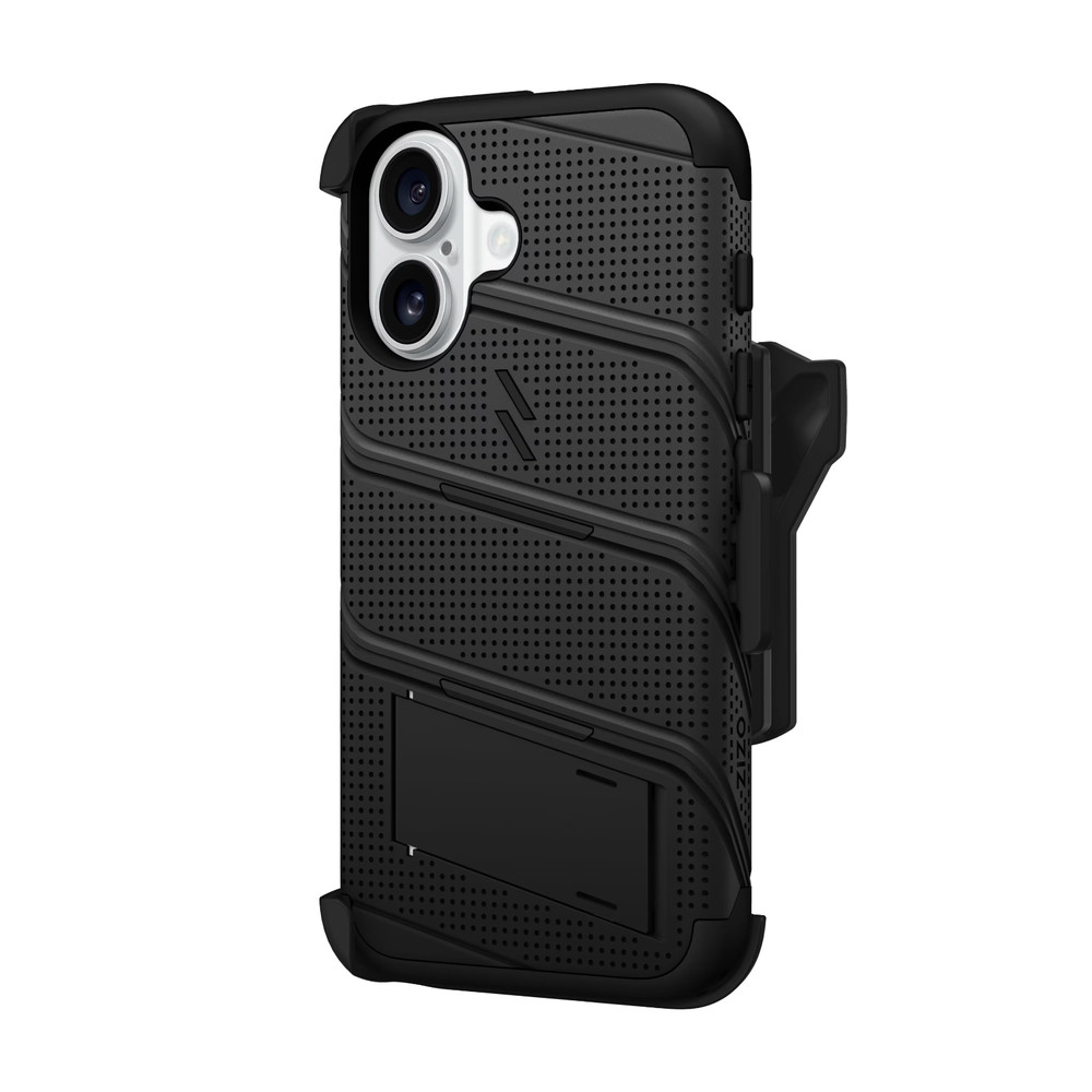 ZIZO BOLT Bundle iPhone 16 Case with Tempered Glass