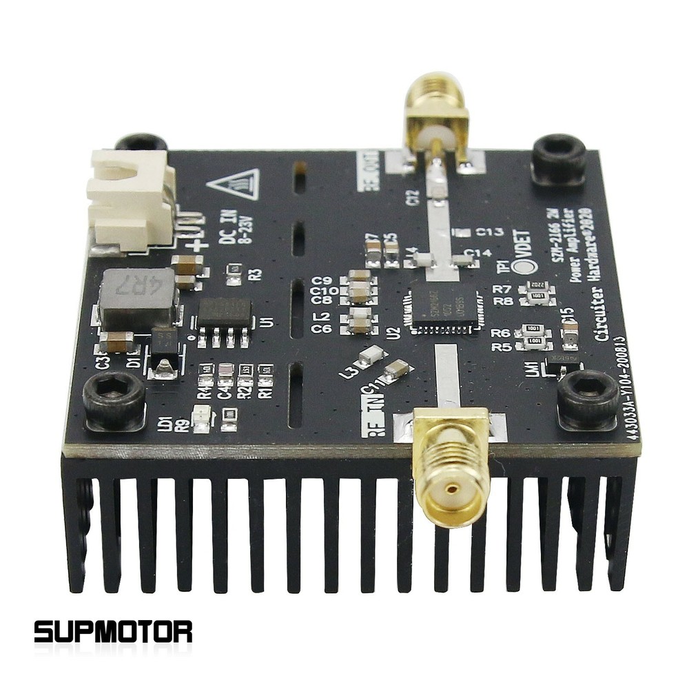 RF Power Amplifier 2.4GHz 33dBm DC Wide Voltage Input for Signal Amplification