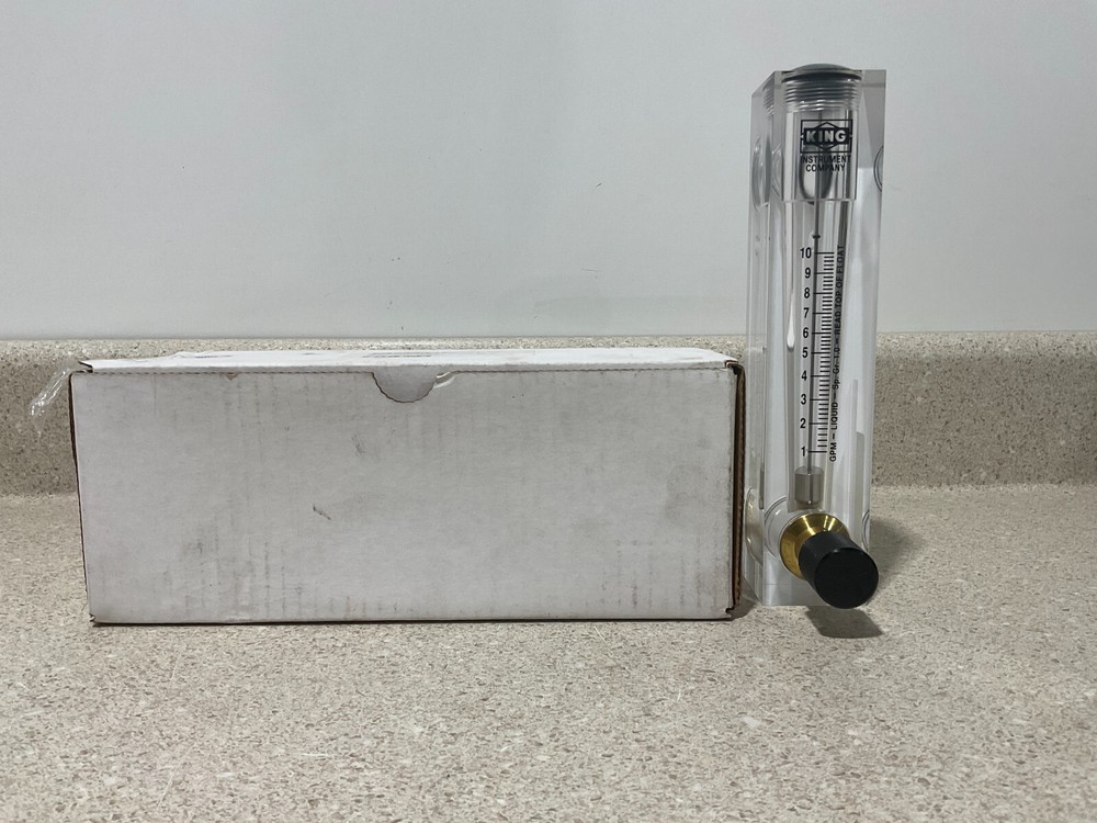 King Instrument Flowmeter 75302116C02 NEW