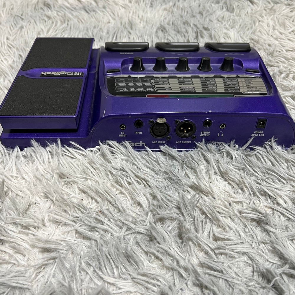 DigiTech Vocal 300 Vocal-Multi-Effects Pedal Processor Guitar Vocal Tested good!