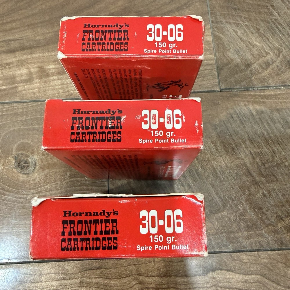Vintage Frontier Cartridge Boxes – .30-06 Springfield (EMPTY)