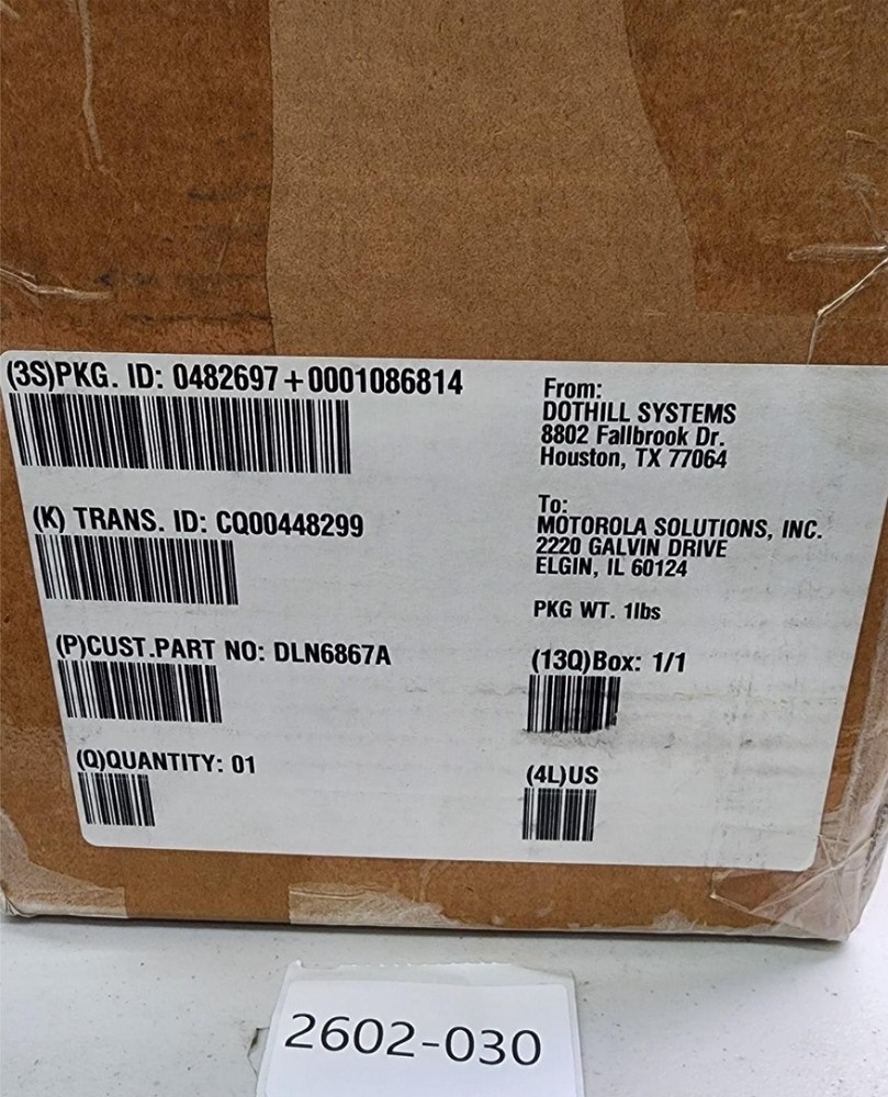 Motorola Solutions Distributed Antenna System (DAS) Power Supply DLN6867A
