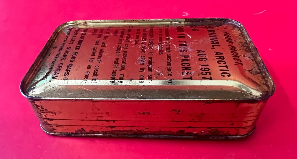US AIR FORCE SA-6 ARCTIC BAIL OUT SURVIVAL RATION