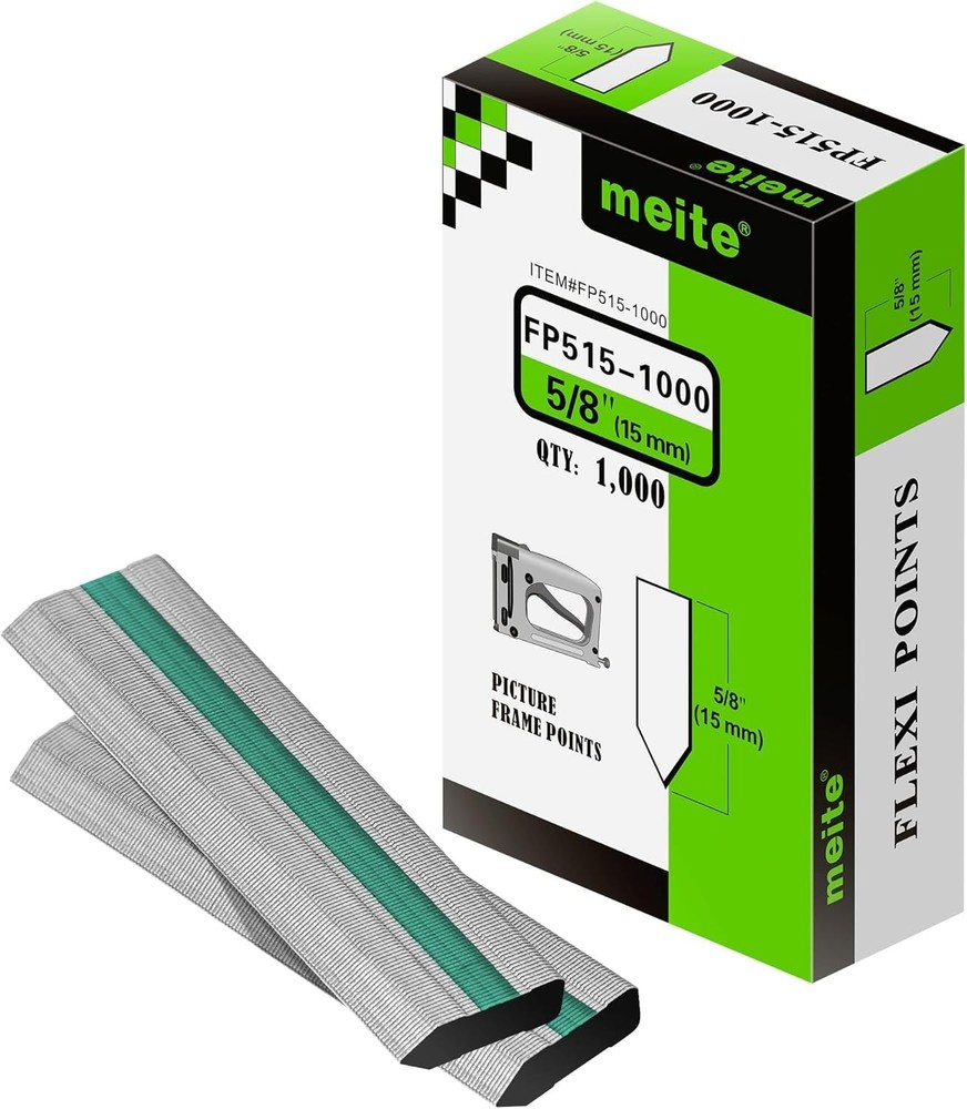 meite Flexible Points 5/8" (15 mm) for Point Driver/Points Tacker