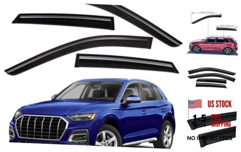 Lightronic Extra Durable Outside-Mount Auto Vent Window Visors, Fits 2018-2025
