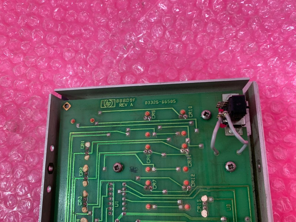 Agilent Keysight HP 3325A Function Generator "Panel + Buttons" + 03325-66505