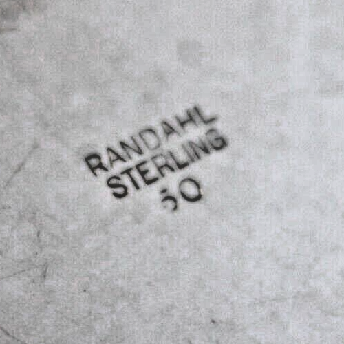 Randahl Sterling Silver Decorative Bowl 163.7G
