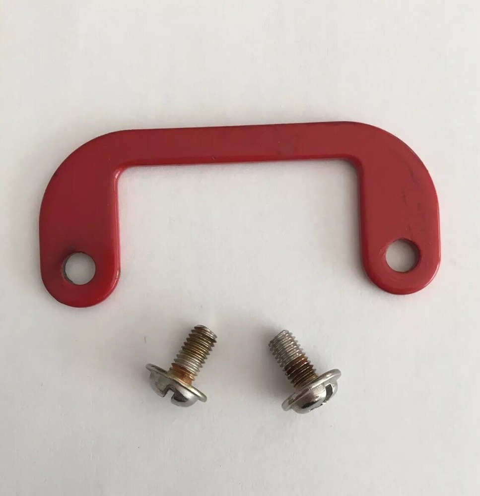 BOB Revolution Stroller Jogger RED U Shape Bracket & Scews. Models 2004 - 2009