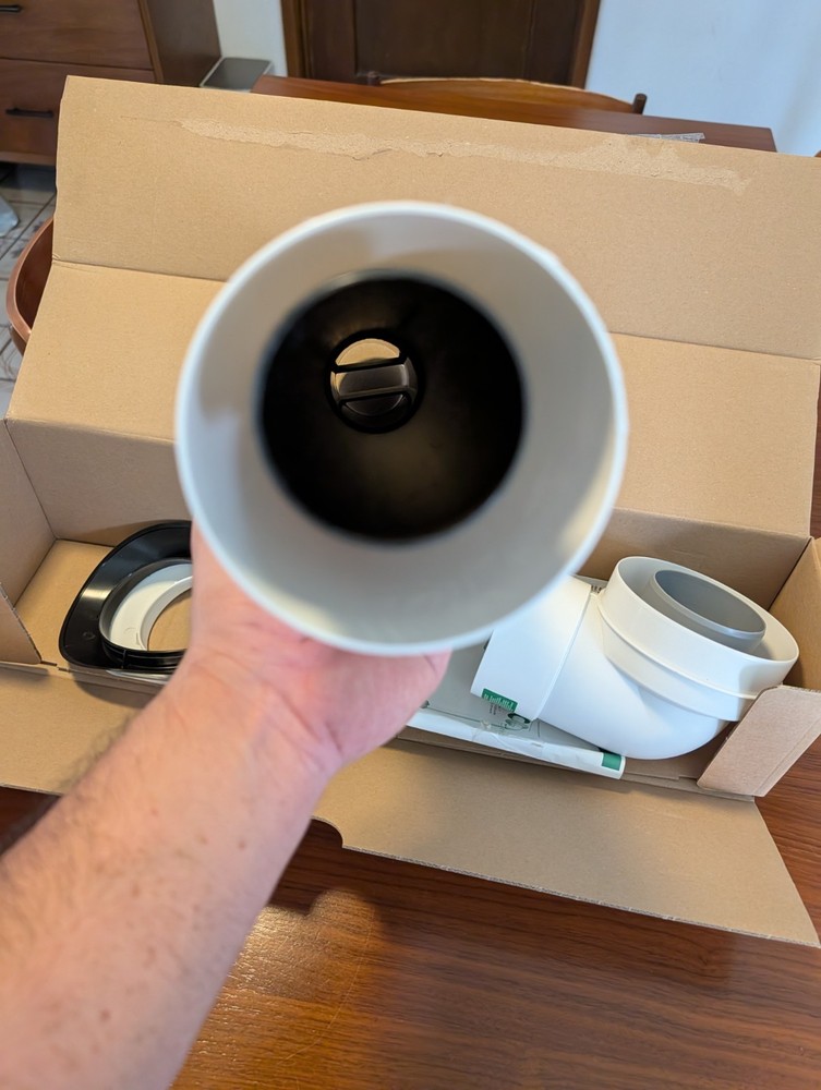 Ubbink Rinnai 229012NPP Condensing Termination Kit For Tankless Water Heater