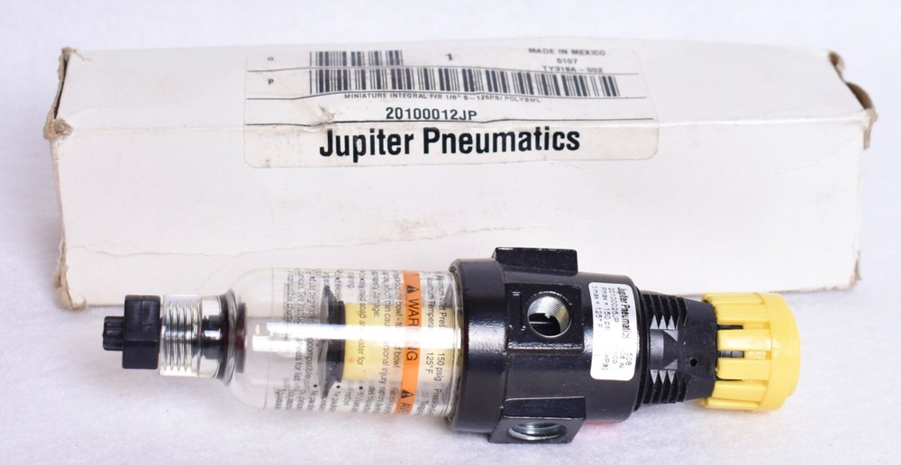 Jupiter Pneumatics Miniature Filter Regulator  20100012JP