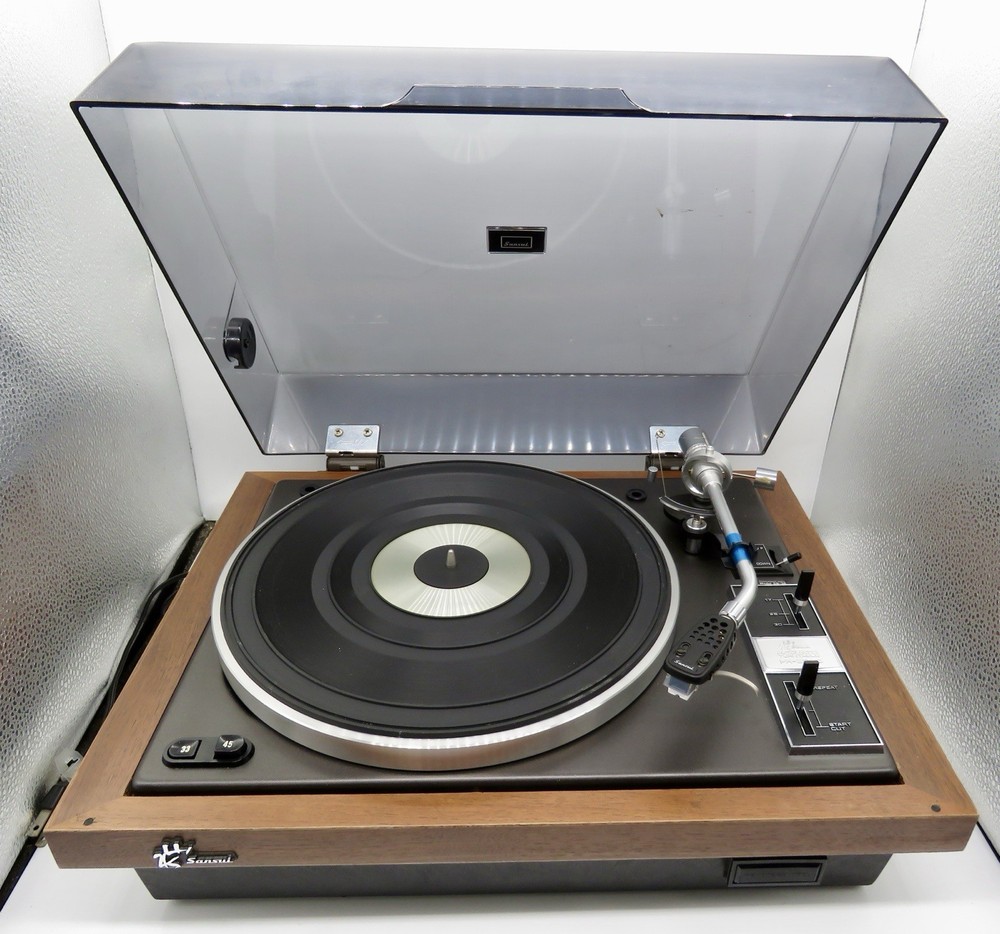 USED Sansui FR-3060 Auto Return Turntable Tested See Video