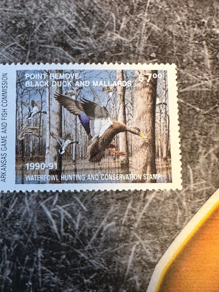 1990 Arkansas State Duck Stamp