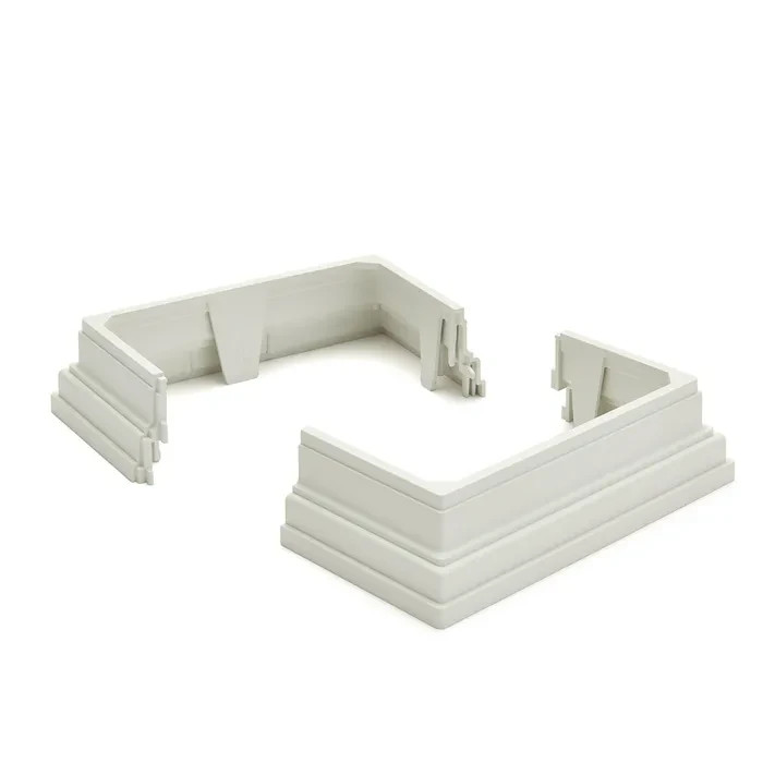 Trex Transcend PVC post skirt 4"