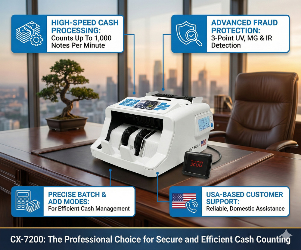 Elite Series Single Denomination Bill Counter