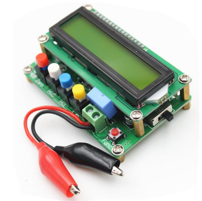 High Precise Digital LCD Capacitance meter inductance table tester & Test clip