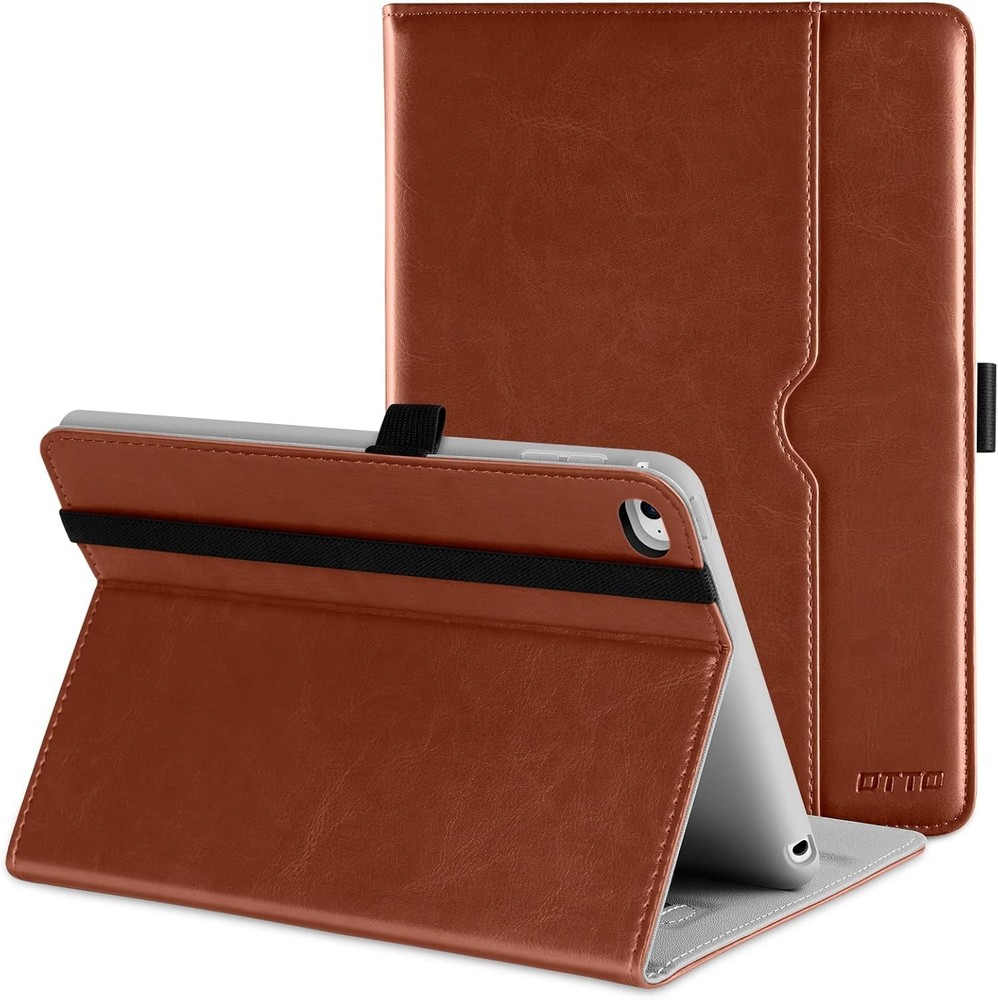 Case for iPad mini 4, Premium Leather Folio Stand Cover with Multi-Angle Viewing