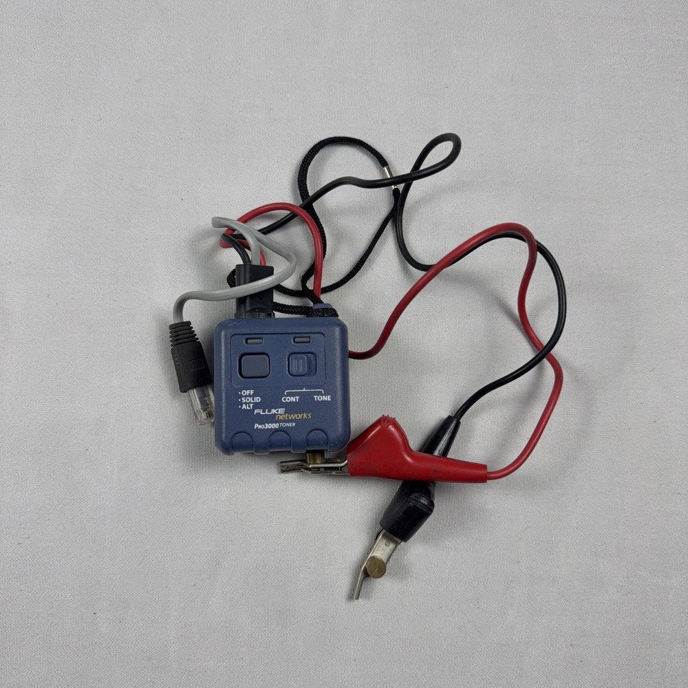 Fluke Networks Pro3000 Toner Generator Tool ONLY TESTED WORKING