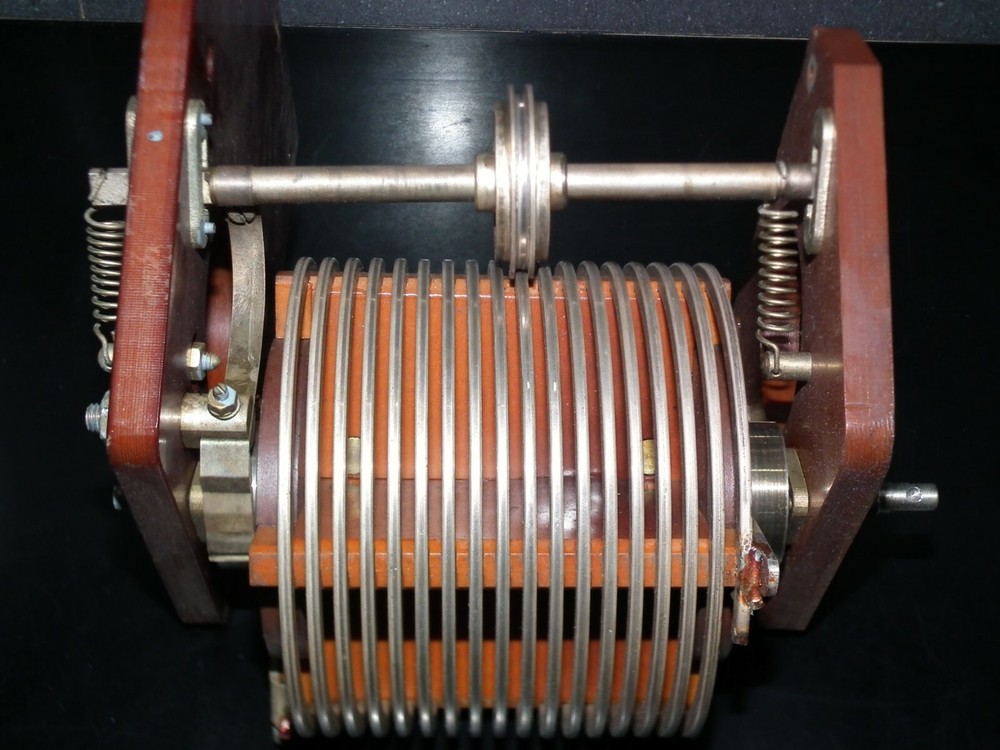 VARIABLE ROLLER INDUCTOR COIL - HF POWER AMPLIFIER - ANTENNA TUNER QRO