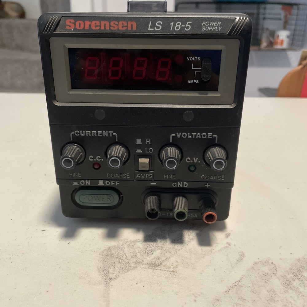 Sorensen LS 18-5 Power Supply