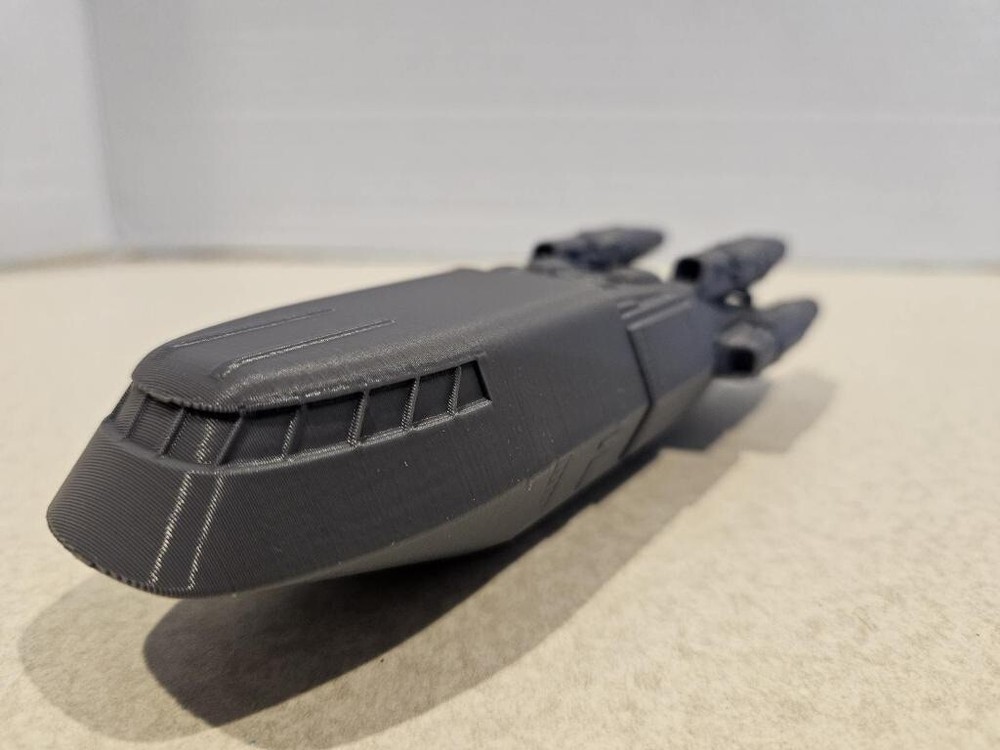 3d Printed Colonial Shuttle 6in Model Printed Whole