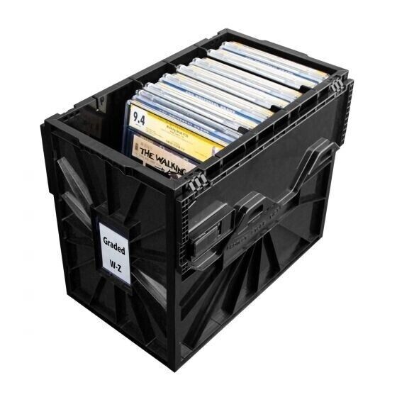 BCW Graded Certified Comic Book Storage Plastic Bin Stackable Box Heavy Duty New