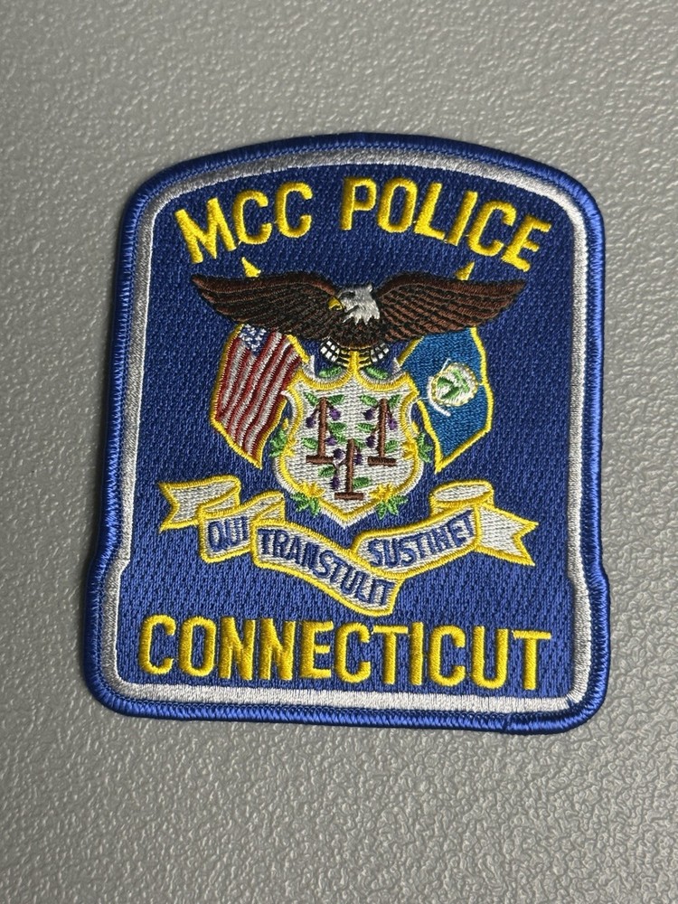 Connecticut MCC police patch Ct