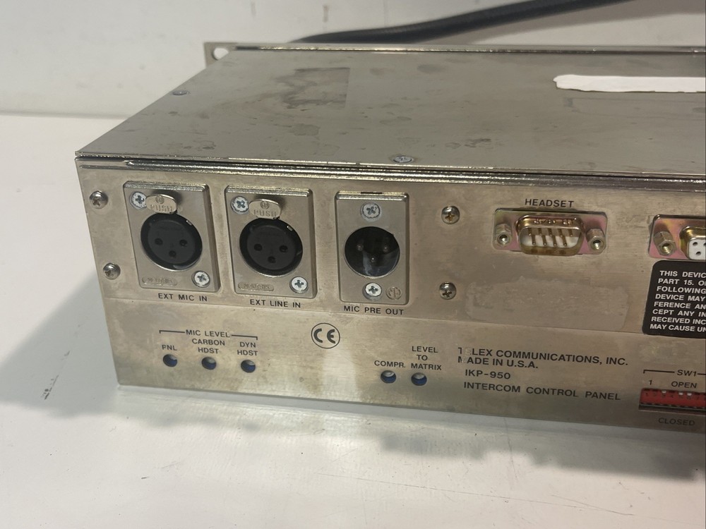 RTS TELEX Matrix Intercom System IKP -950