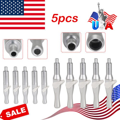 5PCS Dental Universal Saliva Ejector Suction Valves SE/HVE Tip Strong & Weak