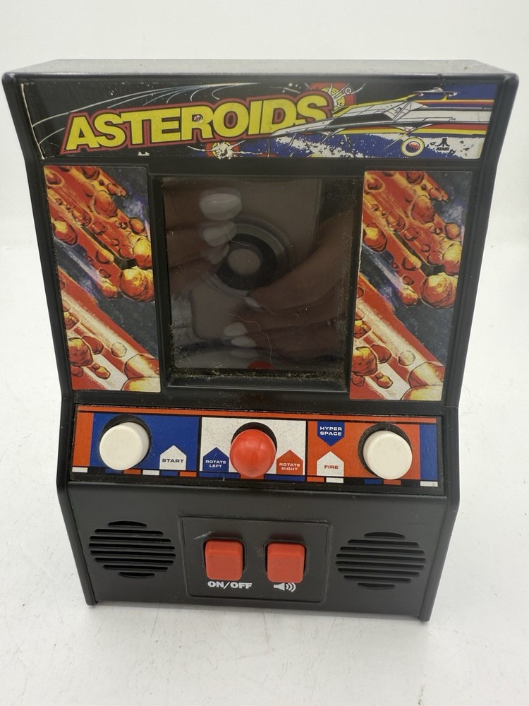 Atari Interactive Asteroids 1979 Mini Arcade Electronic Handheld Game Works