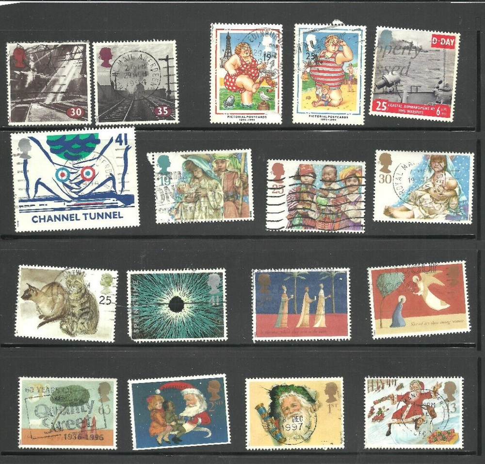 Great Britain stamps 1994 - 1997