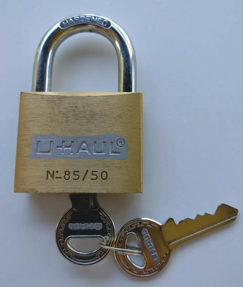 Master U-Haul Brinks Paddle Lock Assorted Lot