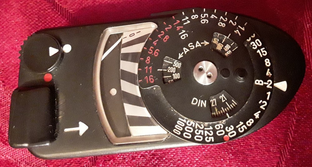Leica Meter MR Light Exposure Meter Black SN#66976