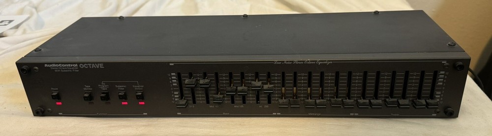 Vintage AudioControl Octave Stereo Equalizer