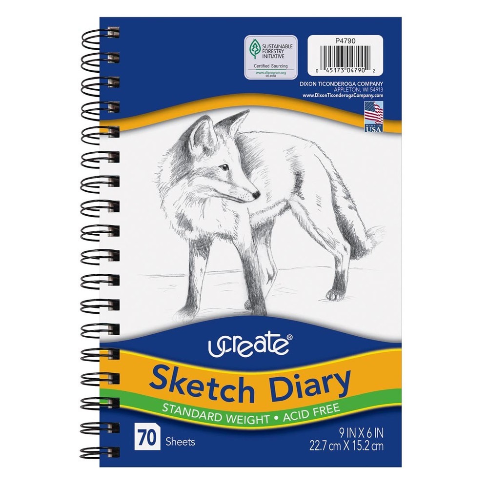 UCreate Sketch Diary 6x9"