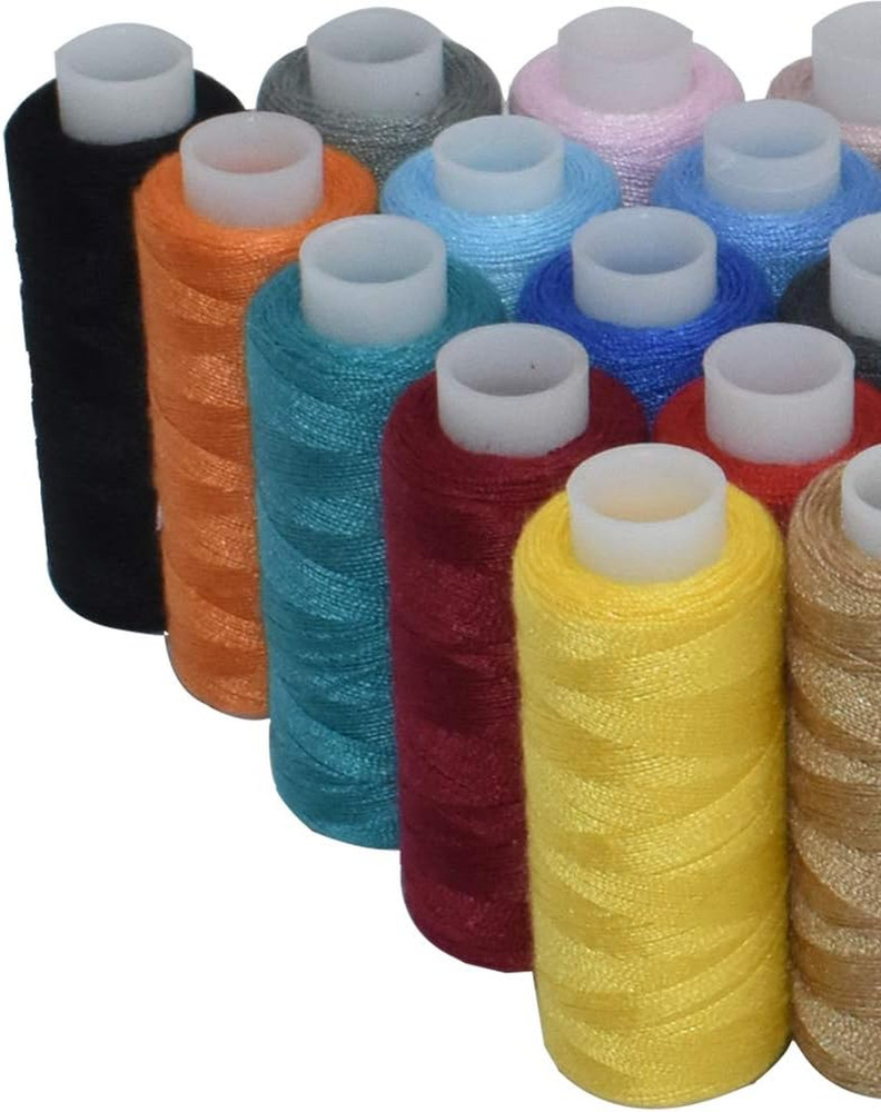 Sewing Threads Kits Polyester 30 Spool 250 Yards Per Spools Hand Machine