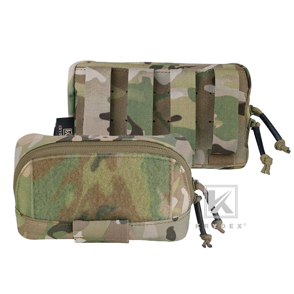KRYDEX Tactical Admin Pouch Utility Pouch Pack BELT / MOLLE Back Storage Panel