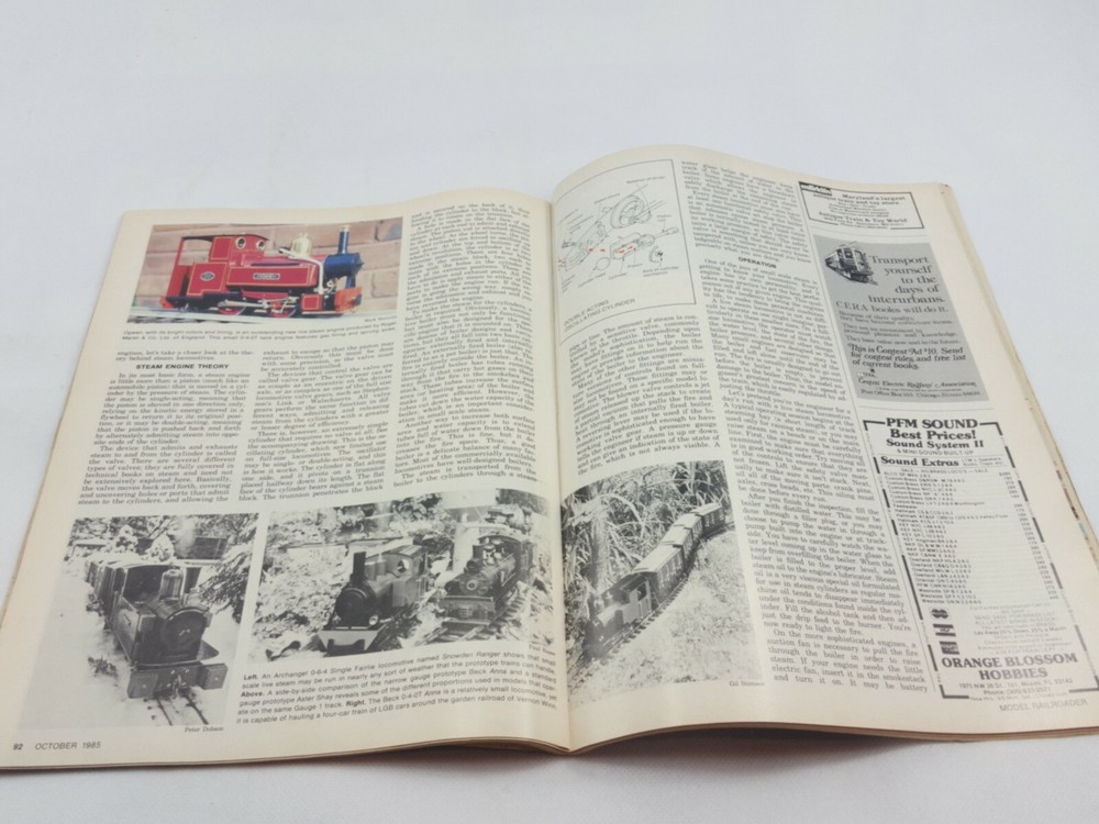 Model Railroader Magazine October 1985