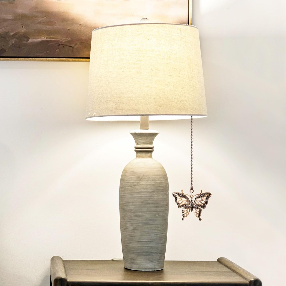 Ceiling Fan Pull Chain, 2 Pack Copper Dragonfly Fan Pull Chain Extension, 12 Inc