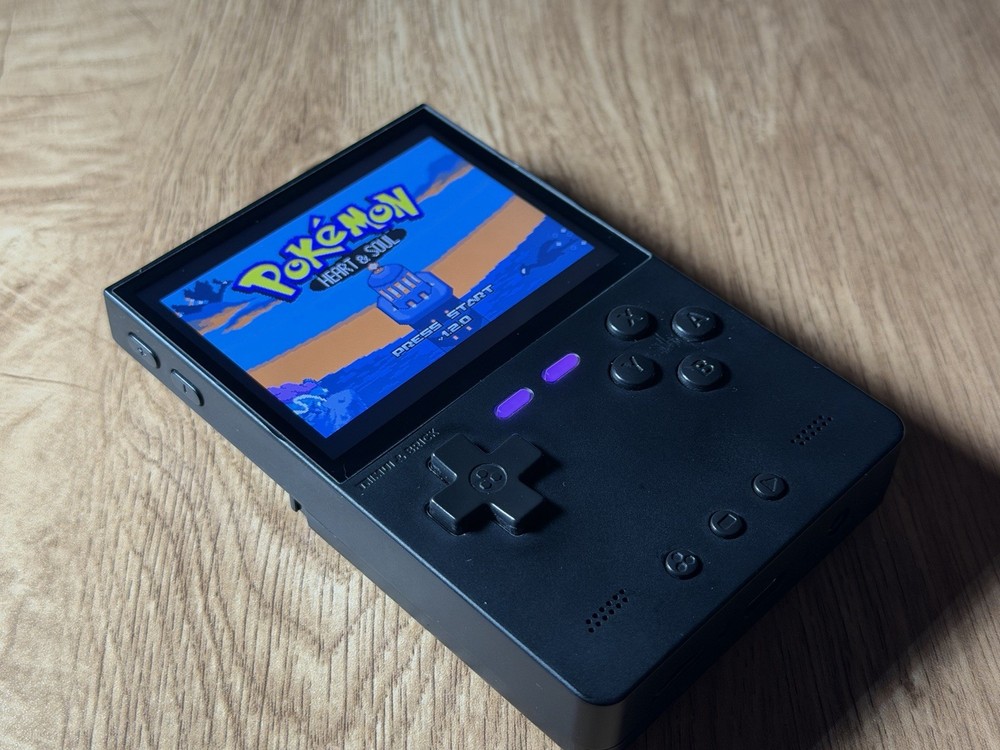 TrimUI Brick Black Open Source Handheld Game Console with 64GB