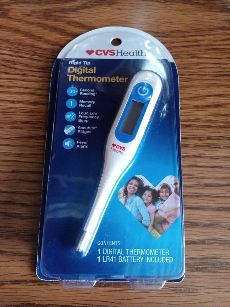 CVS Rigid Tip Digital Thermometer , Brand New