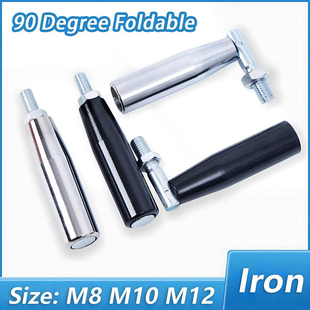 Foldable Handle M8 M10 M12 Machine Tool Handwheel Live-joint Handle Folding