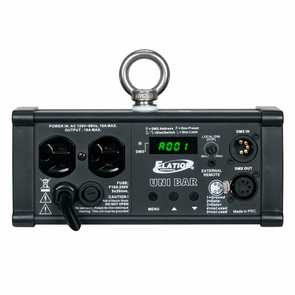 Elation UNI-BAR 1-Channel Dimmer or Relay Pack