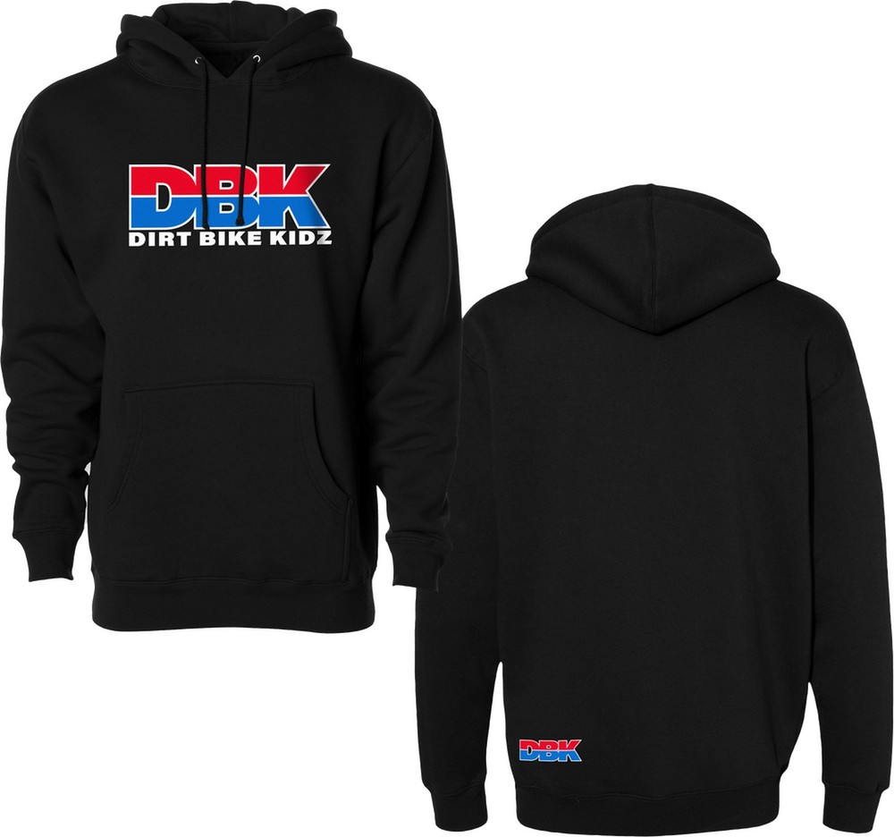 DBK Ride Mens Pullover Hoody Black