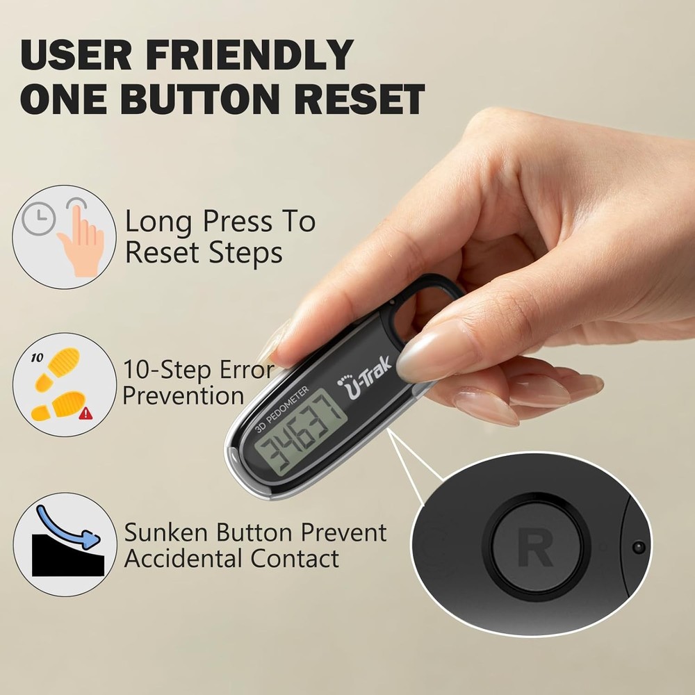 clip on pedometer step counter